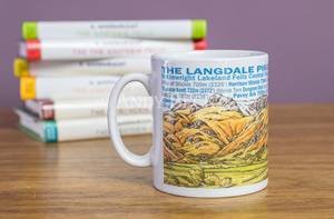 Langdale Pikes ceramic mug by Andy Beck