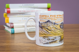 Scafell Pike. Mug designed by Andy Beck