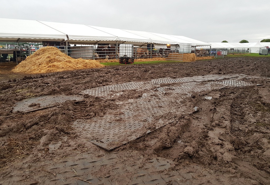 Lancashire show 2023 mud