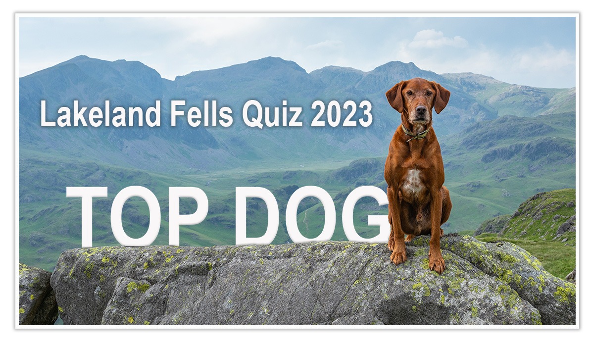Lakeland quiz 2023 top dog. Guess the fell 2023
