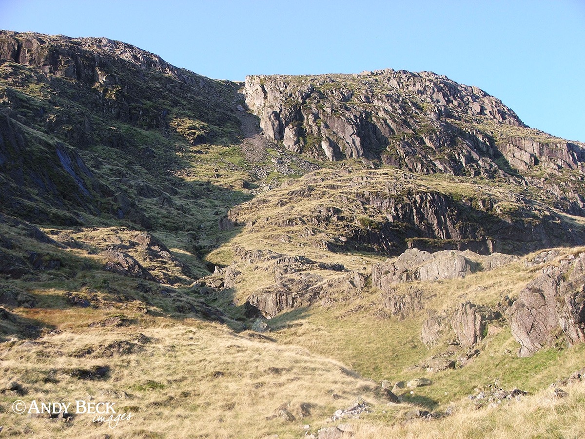 Gladstone Knott above Oxendale, Great Langdale