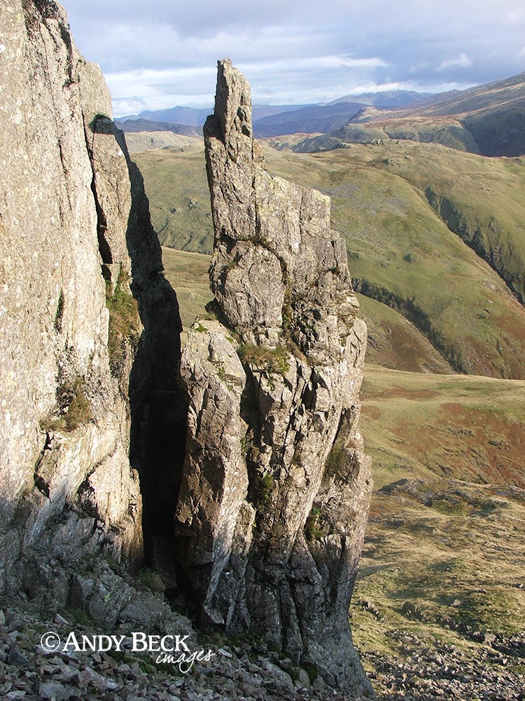 Gladstones Finger near Crinkle Crags, Great Langdale