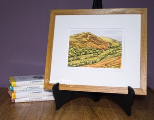 Sale Fell framed print. Wainwright Sale Fell