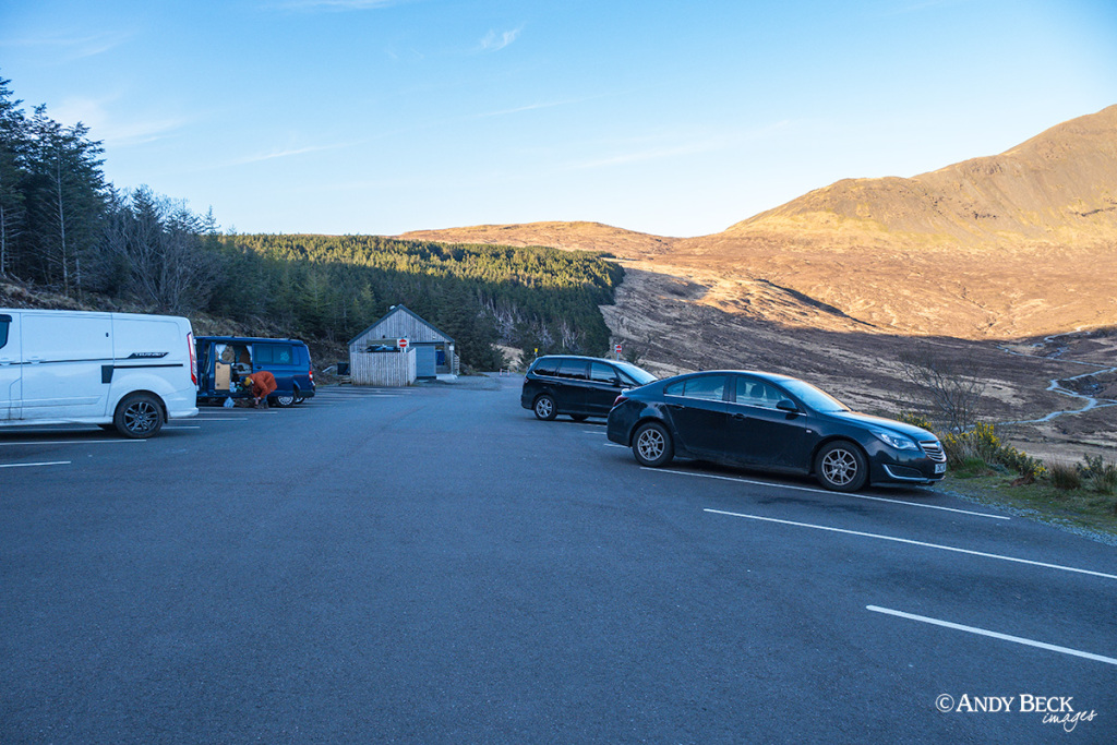 Fairy Pools car park, Isle of Skye