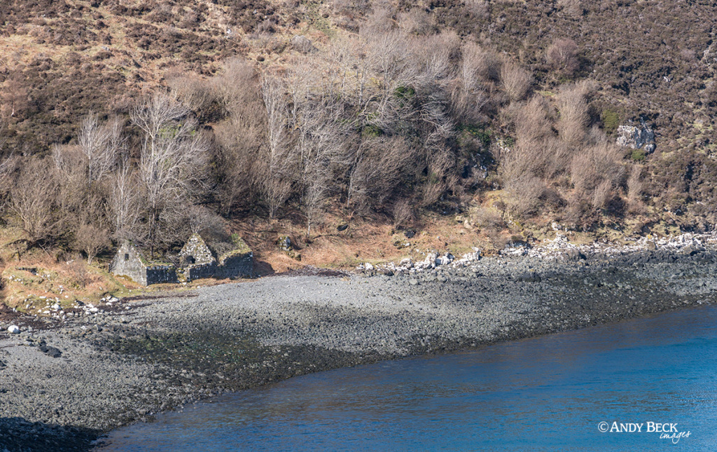 Salthouse ruins Galtrigill Bay Skye