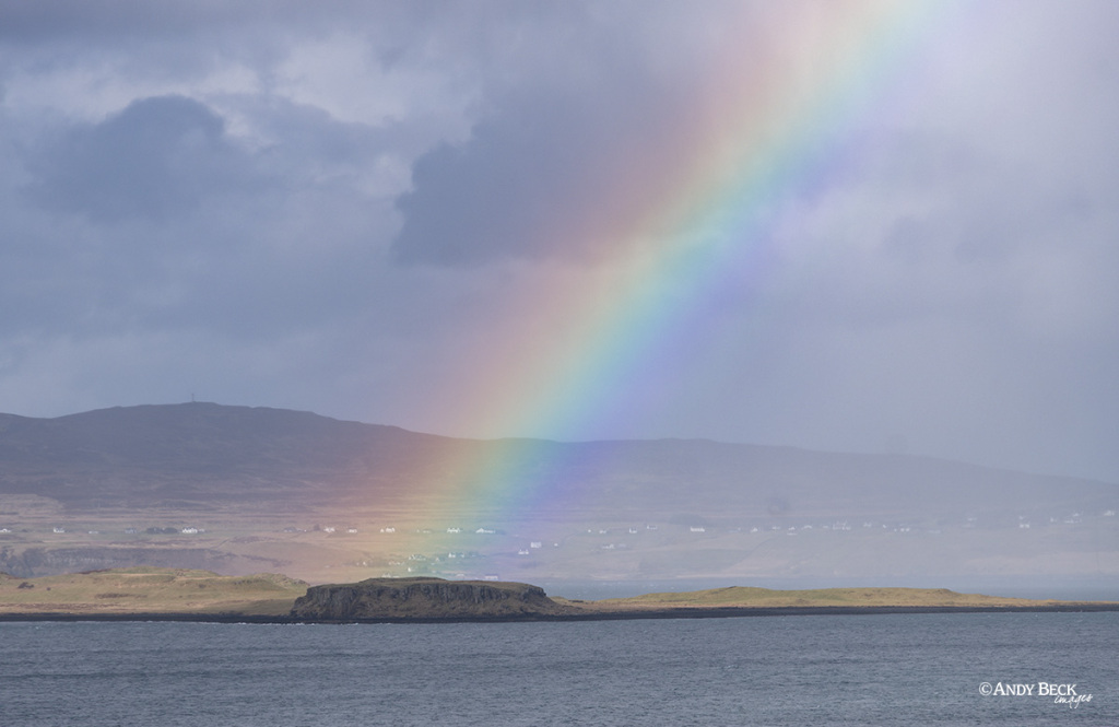 Iosaigh island, Loch Dunvegan, from Borreraig