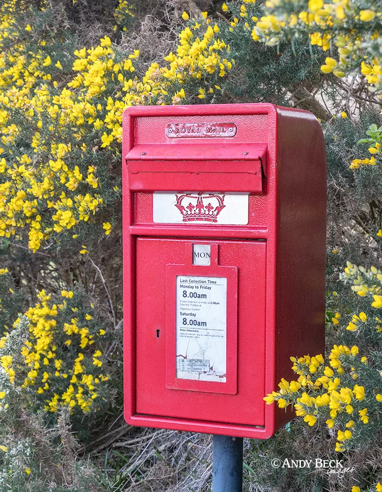 Post box Uig, Isle of Skye