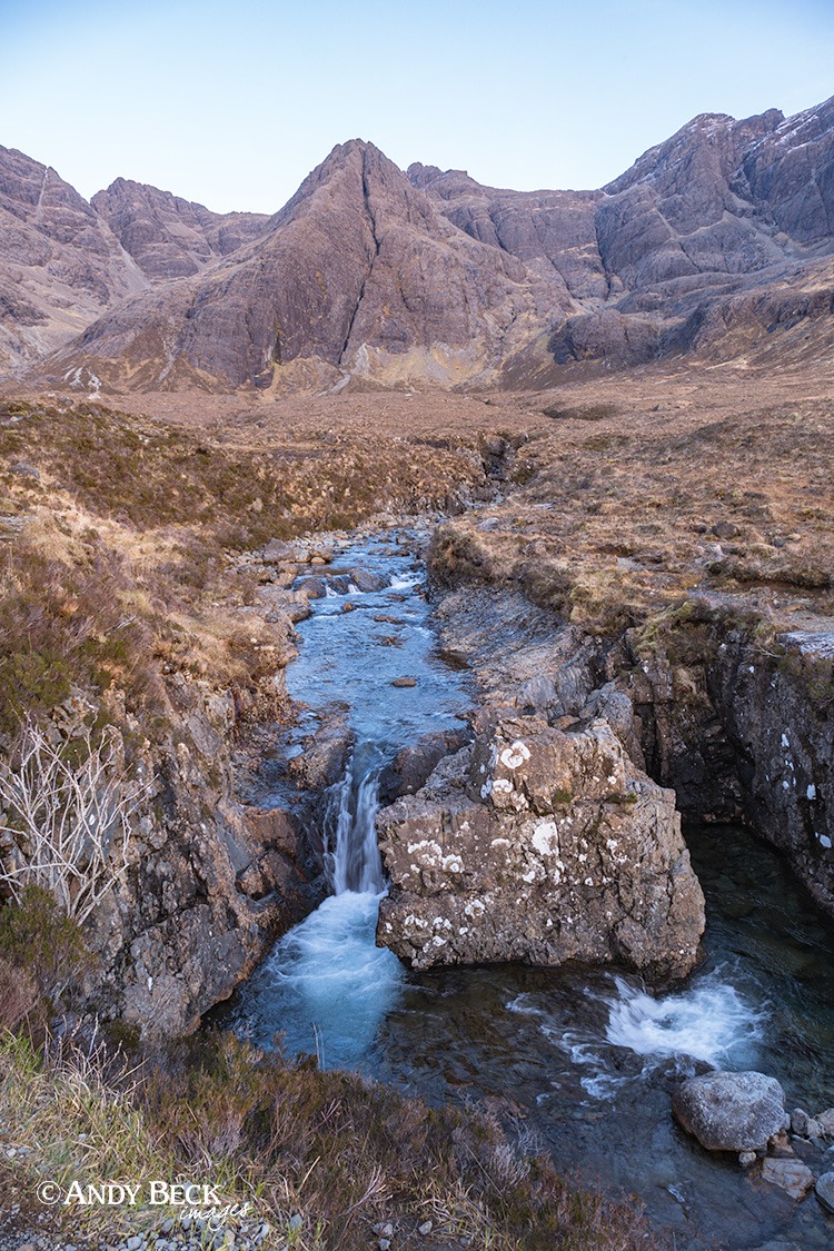 Sgurr an Fheadain from the Fairy Pools