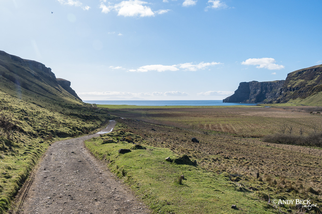 Approaching Talisker Bay, Isle of Skye
