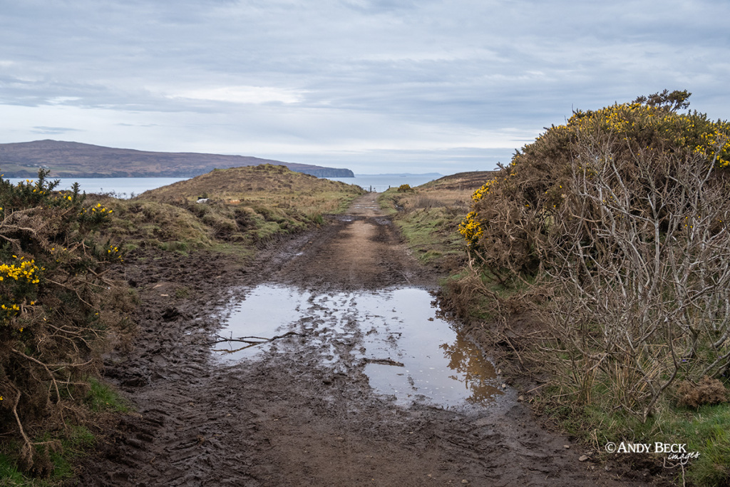 Footpath from Glen Claigan near Coral Beach