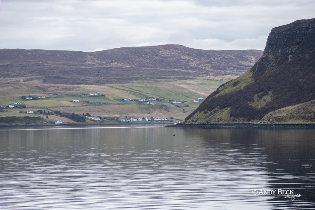 Stein village from Coral Beach headland
