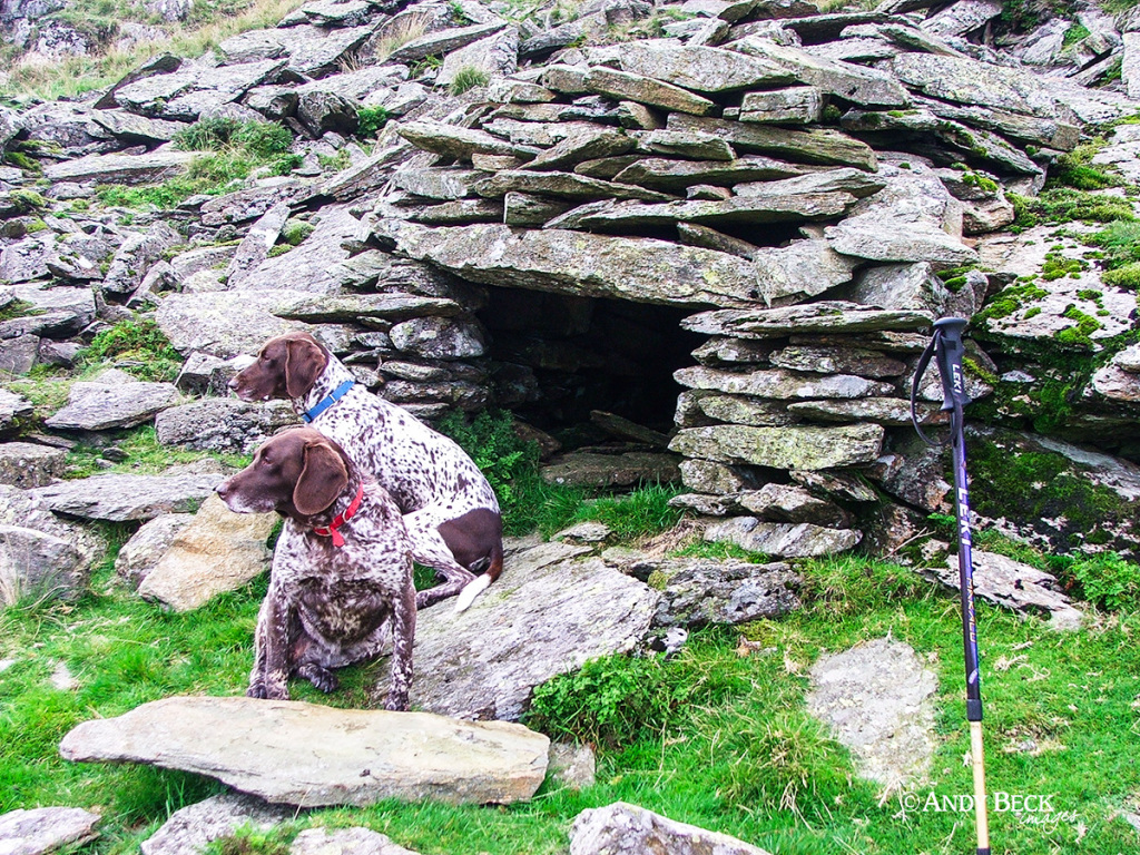 Blea Rigg, Wainwright's "half way shelter", Central fells, Wainwright walks