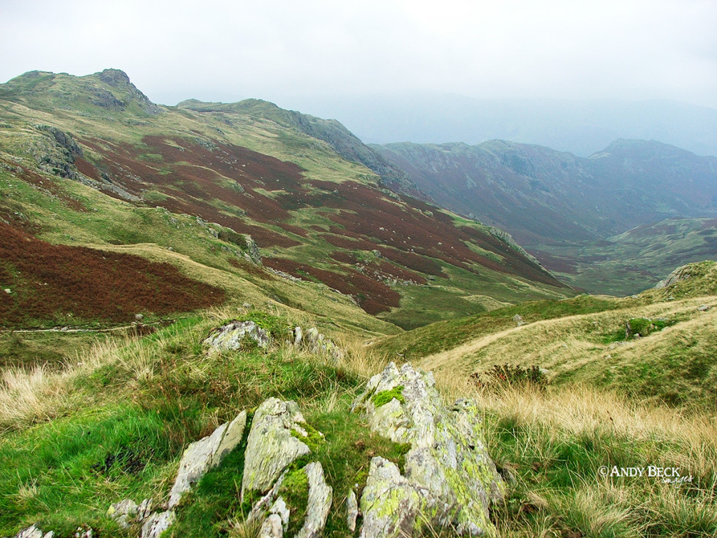 Calf Crag and Easedale, Wainwrights Central Fells, Lake District fells