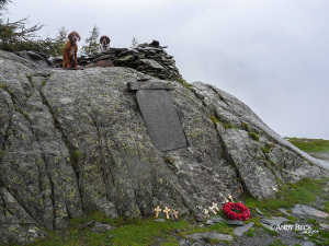 Castle Crag war memorial, Borrowdale