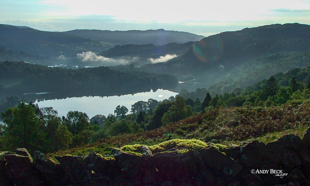 Grasmere from Kellbarrow, Silver How, Central Fells