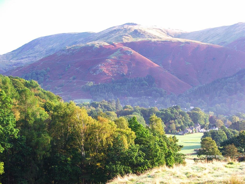 Great Rigg from Silver How above Grasmere village