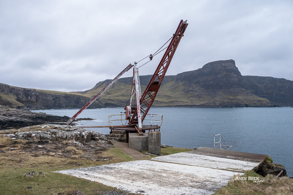 Neist Point Lighthouse jetty, Isle of Skye, Scotland