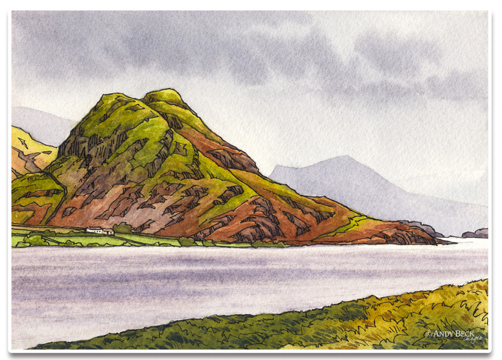 Rannerdale Knotts sketch by Andy Beck