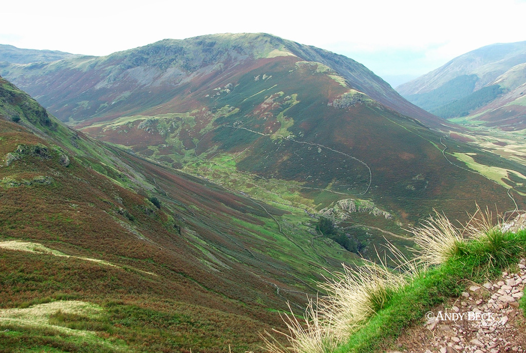 Steel Fell from Helm Crag, Central Fells, Wainwright walks