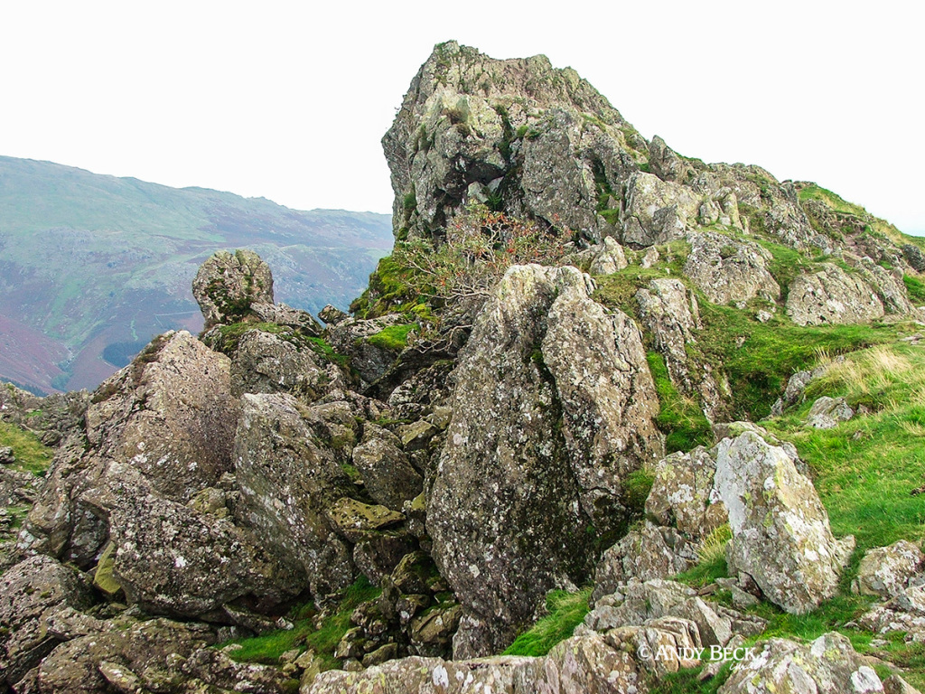 The Lion and the lamb Helm Crag above Grasmere