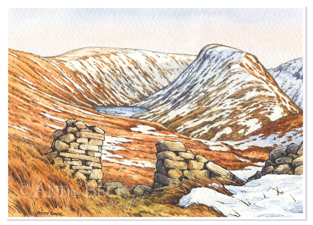 Gray Crag and High Street, Far Eastern Wainwright Fells