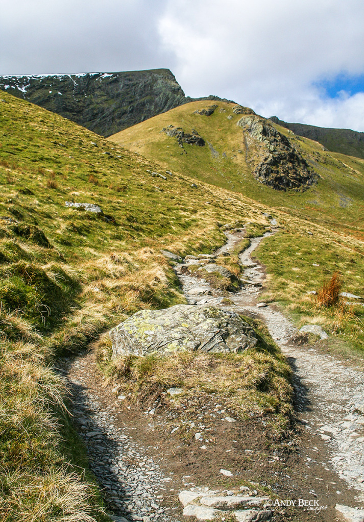 Foule Crag and Brunt Knott Blencathra, Northern Lakeland fells, Wainwright fell Blencathra
