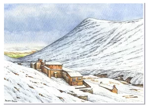 Force Crag mine and Outerside, North Western Fells