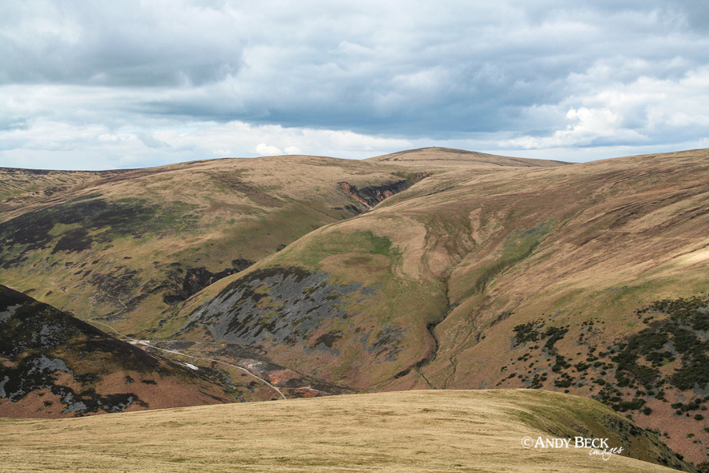 High Pike (Northern) from Bowscale Fell, Northern Lakeland fells, Wainwright fell High Pike