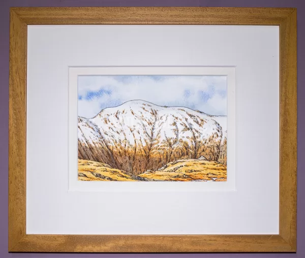 Wainwright Fell Pillar, Original sketch by Andy Beck