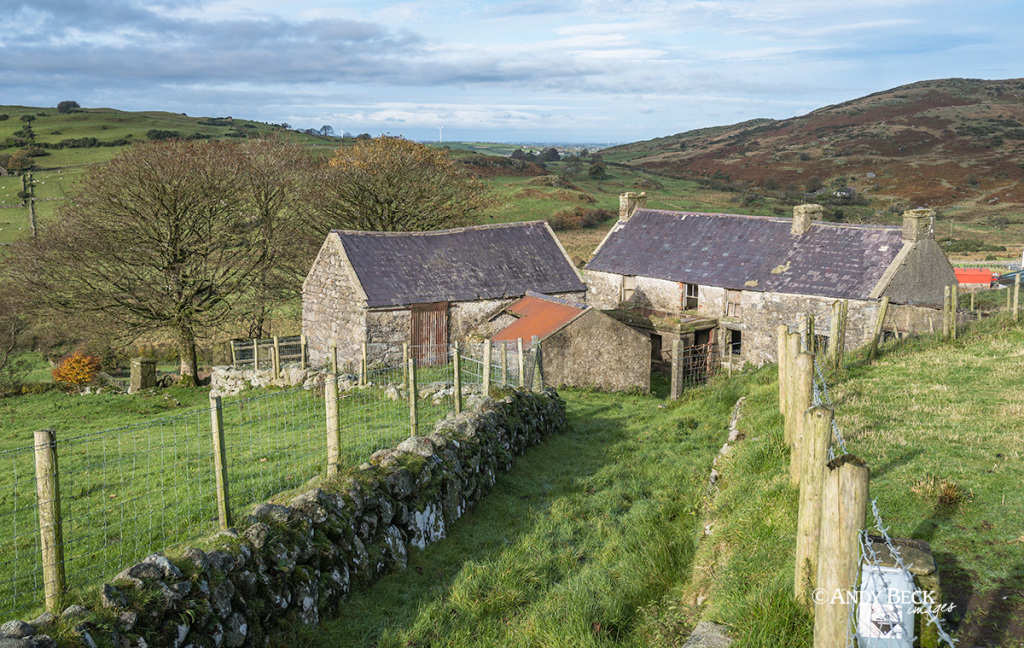 Abandoned farmhouse, Legananny, County Down, Northern Ireland.
