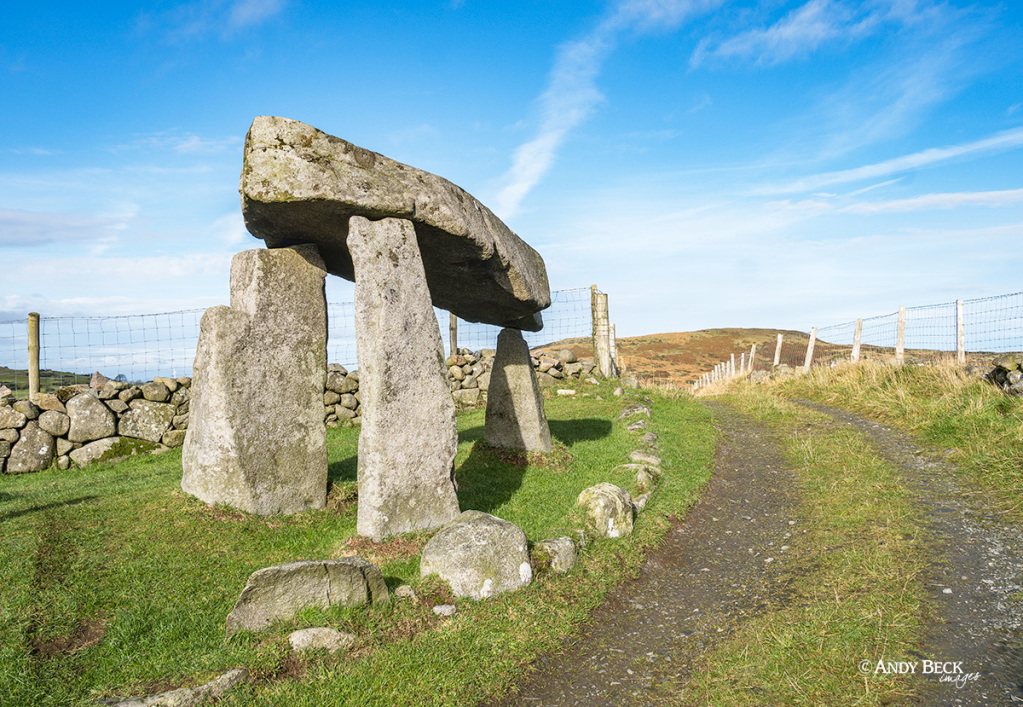 Legananny dolmen, Legananny, County Down, Northern Ireland.