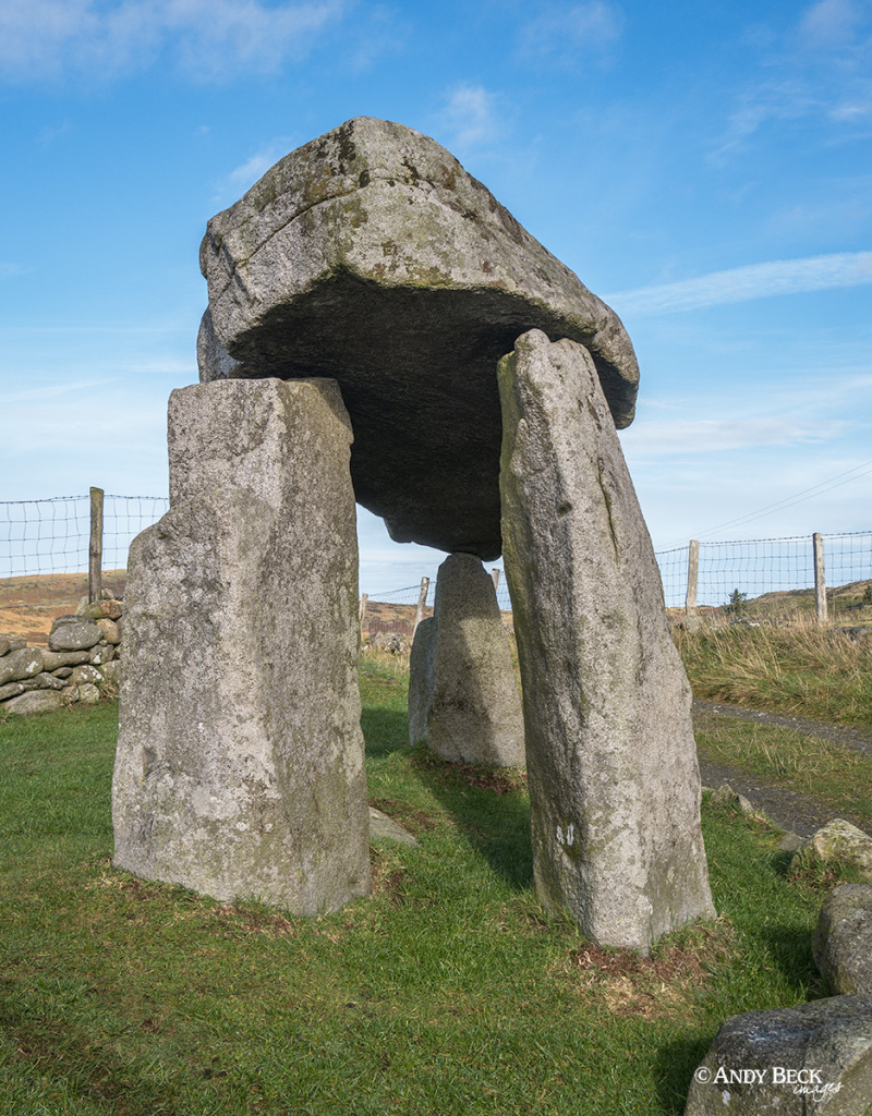Legananny Neolithic dolmen, Legananny, County Down, Northern Ireland.