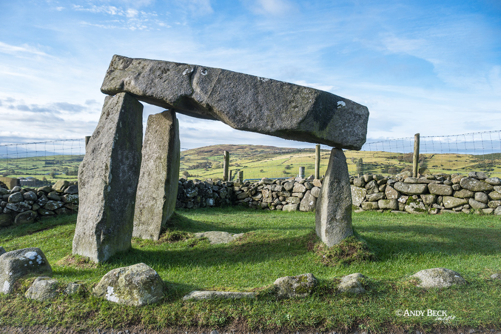 Legananny Neolithic dolmen, Legananny, County Down, Northern Ireland.