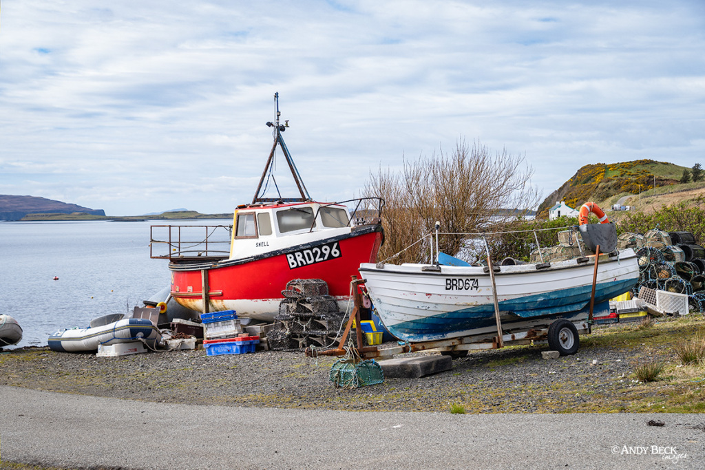 Fishing boats at Stein, Isle of Skye, Fishing
