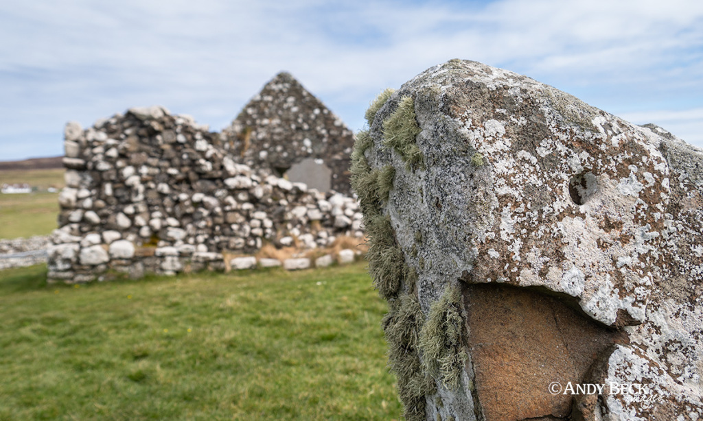 Trial Stone at Trumpan Church, Waternish, Isle of Skye