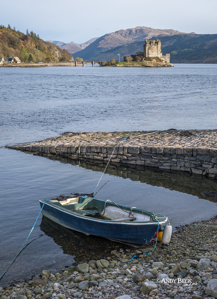 Eilean Donan Castle from Ardelve, photograph by Andy Beck
