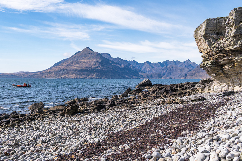 The Black Cuillins on the Isle of Skye, as seen from Elgol, Scotland