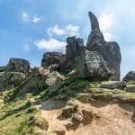 The Steeple, The Wainstones on the Coast to Coast trail, North Yorkshire Moors, Cleveland