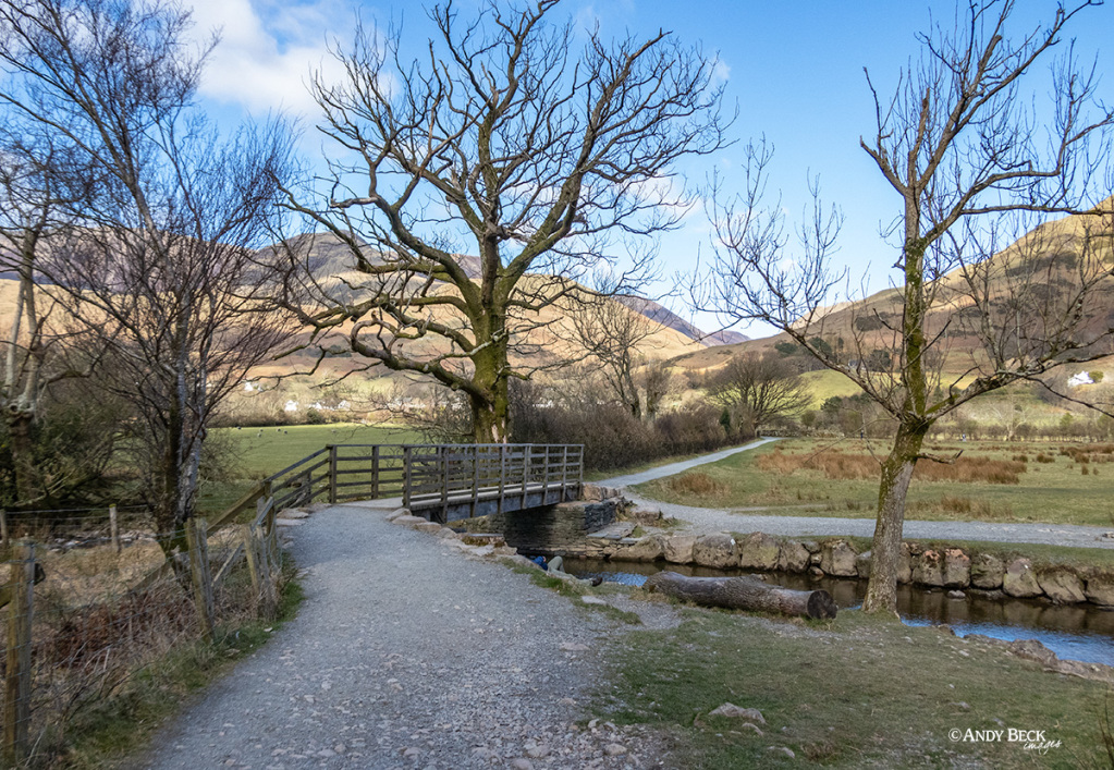 Buttermere Dubs bridge near Buttermere village in the Lake District