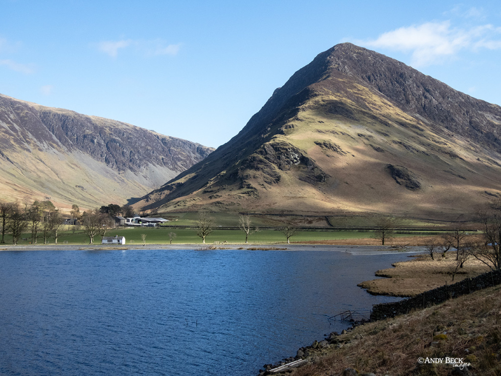 Buttermere and Fleetwith Pike in the English Lake District
