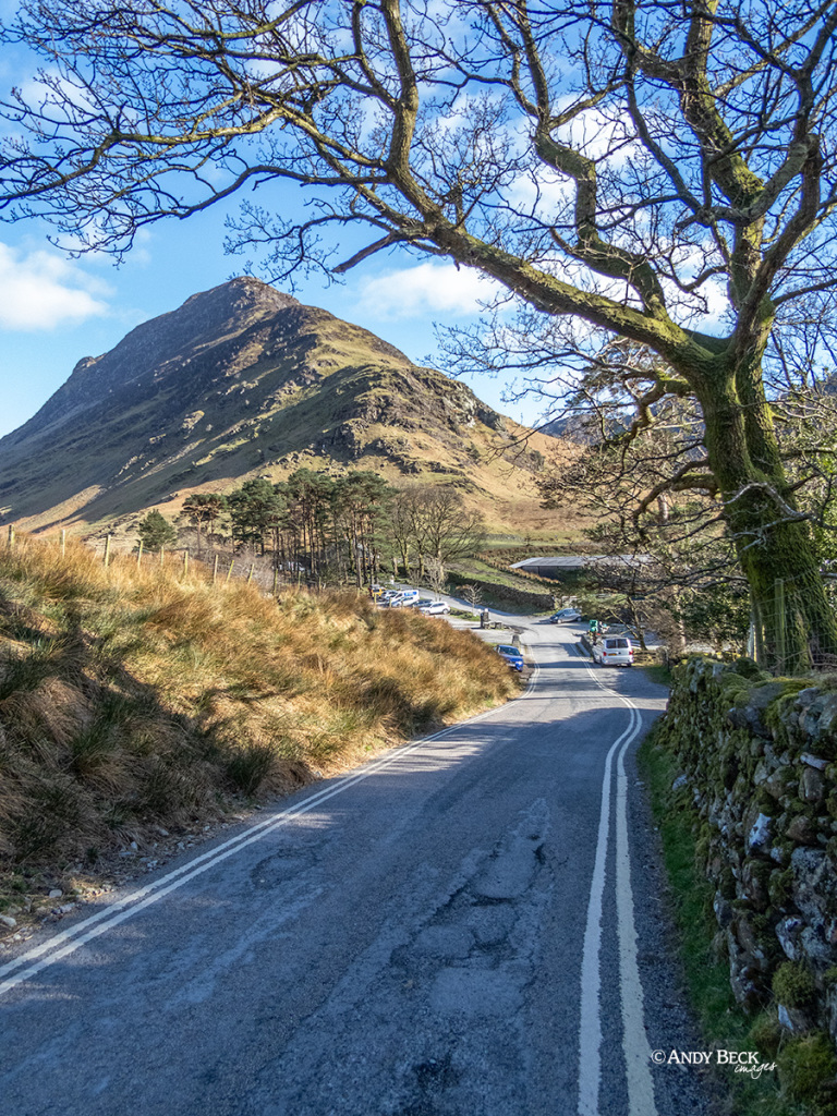 Fleetwith Pike from the Buttermere/ Honister road in the Lake District