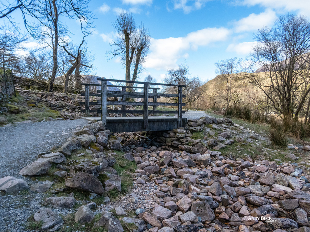 Sour Milk Gill Bridge, Buttermere in the English Lake District