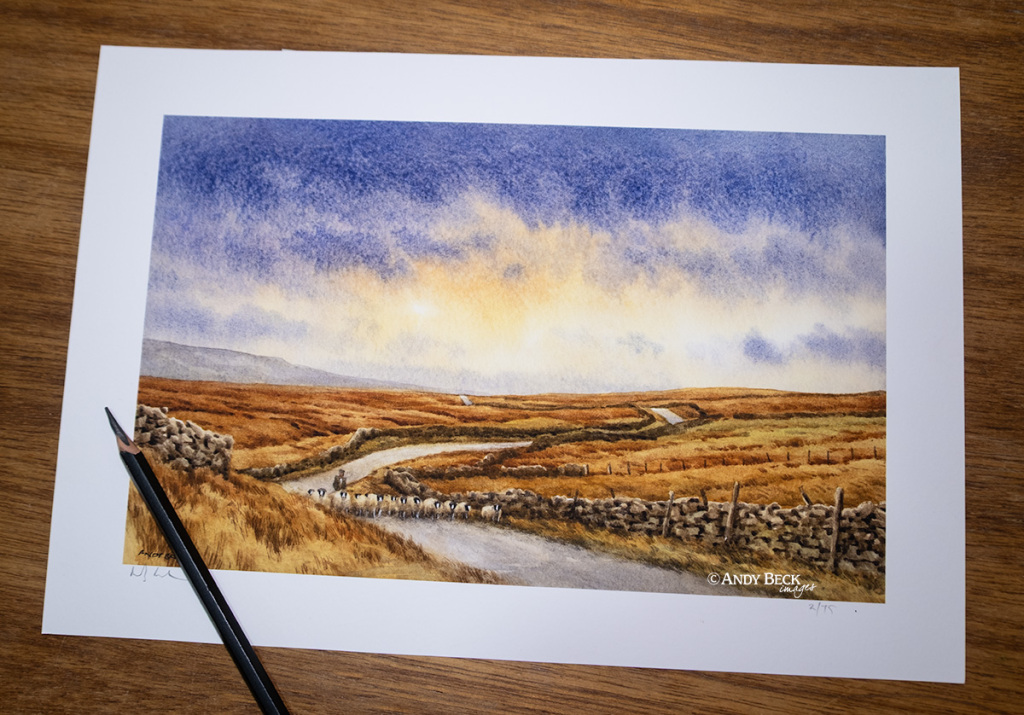 Heading Home limited edition print by Andy Beck