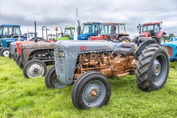 Vintage Tractors, greeting Card by Andy Beck